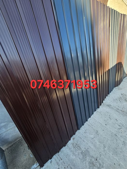 Vand tabla cutata zincata și color