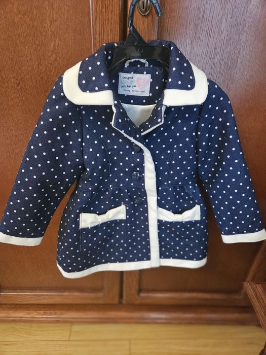 Palton primavara toamna fete  fetite 2-4 ani ca nou