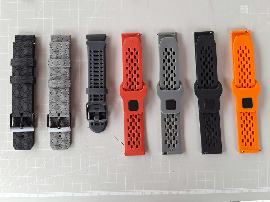 Силиконови каишки за часовници Garmin, Huawei, Samsung, Xiaomi и др.