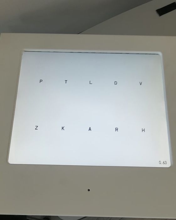 Optotip Block   LCD