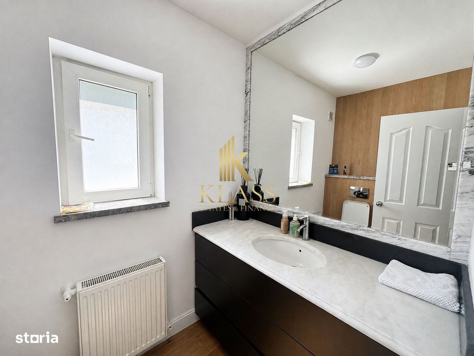 Casa moderna pentru inchiriere cu 4 dormitoare, gradina privata plus g