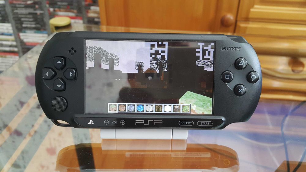 SONY PSP ПСП E1004 Street+128GB+Minecraft+GTA+NFS+350Игри+Гаранция гр