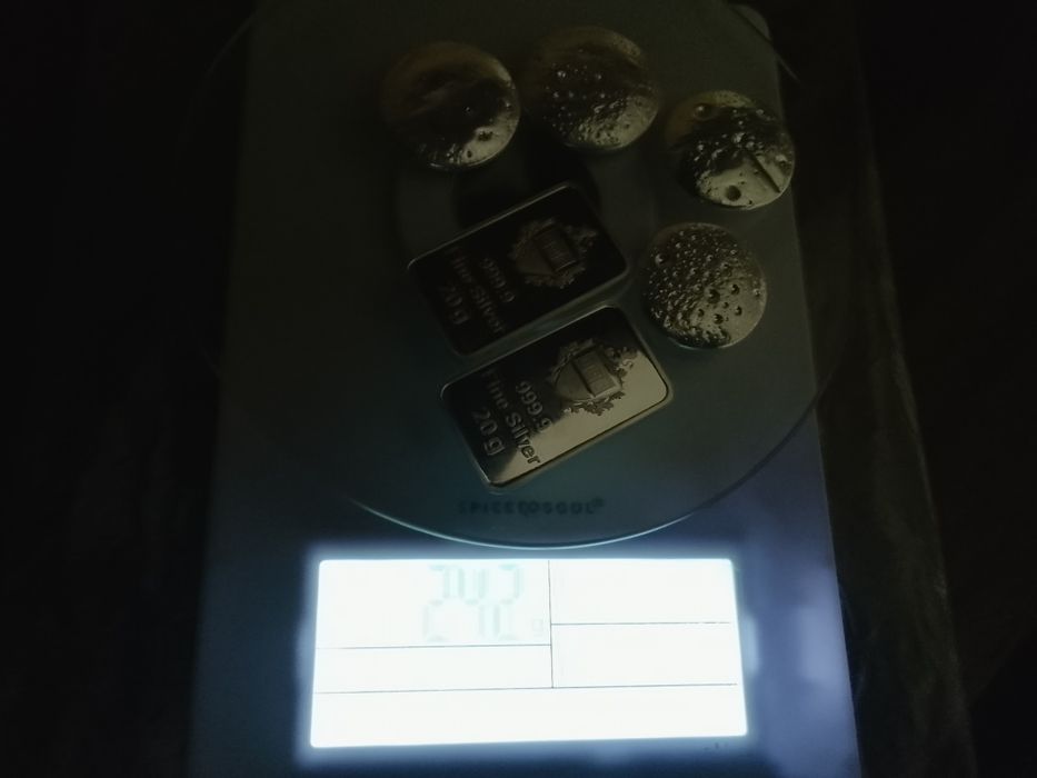 Копувам Сребро със Следните Проби-925/950/999