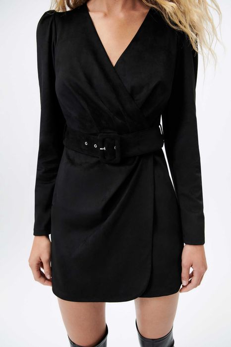 Кадифена рокля Zara, XS/S