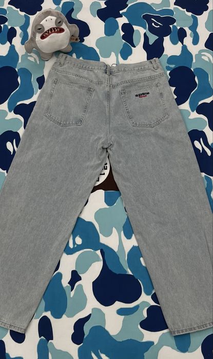 Серые Джинсы Supreme New York