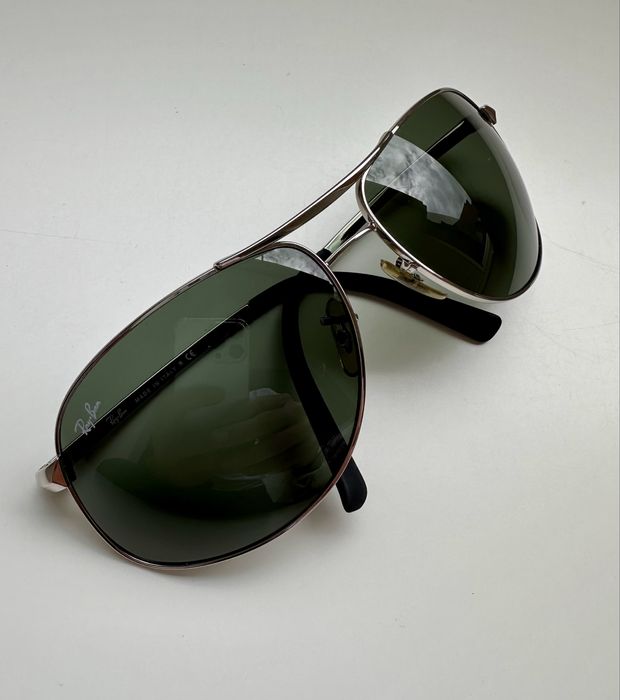 Ray Ban RB3387 original oversized pilot crystal lenses