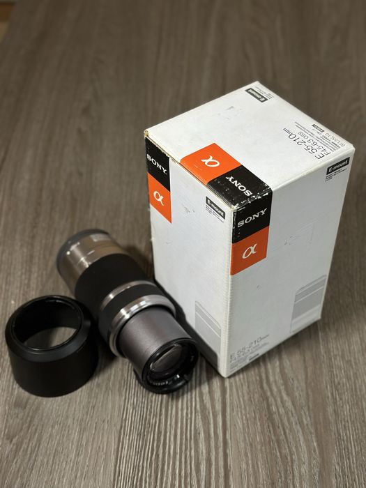 Объектив: Sony E 55-210mm f/4.5-6.3 OSS