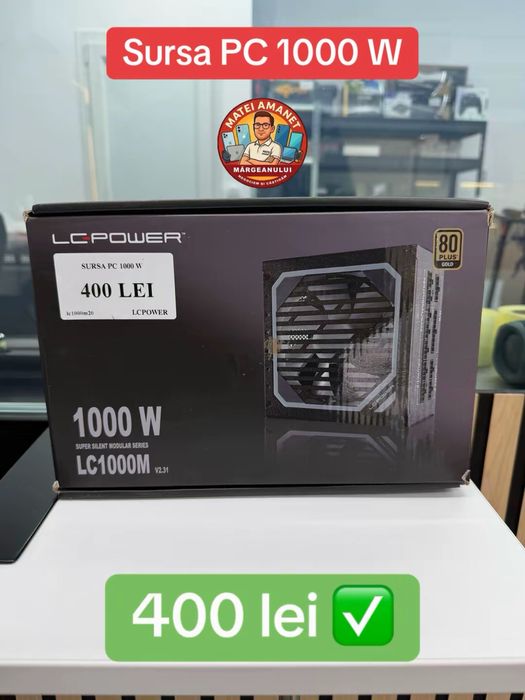 Sursa pc 1000 w •Matei Amanet Margeanului•