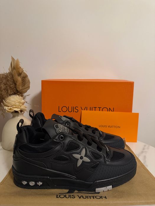 Adidasi/Papuci L O U I S V U I T T O N Skate Black