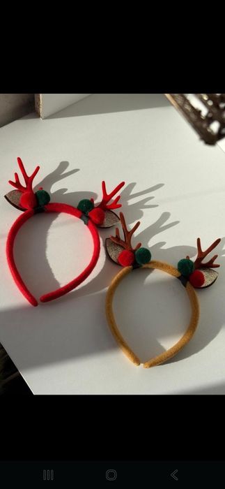 Новогодние ободки