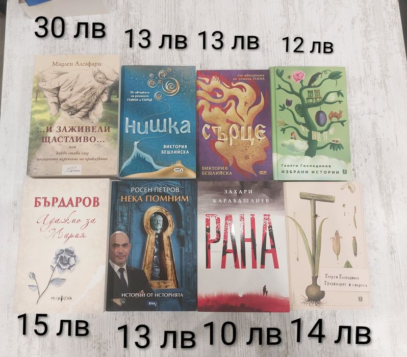 Мария Лалева, Господинов, Диспенза,  Райкова, Бърдаров, Алг