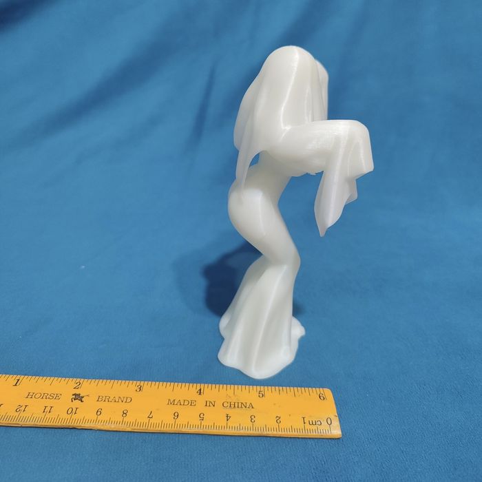 3D-фигурка призрака, фигурка-девушка