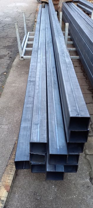 Черни профили 100х100х3, 6 метра дължина.