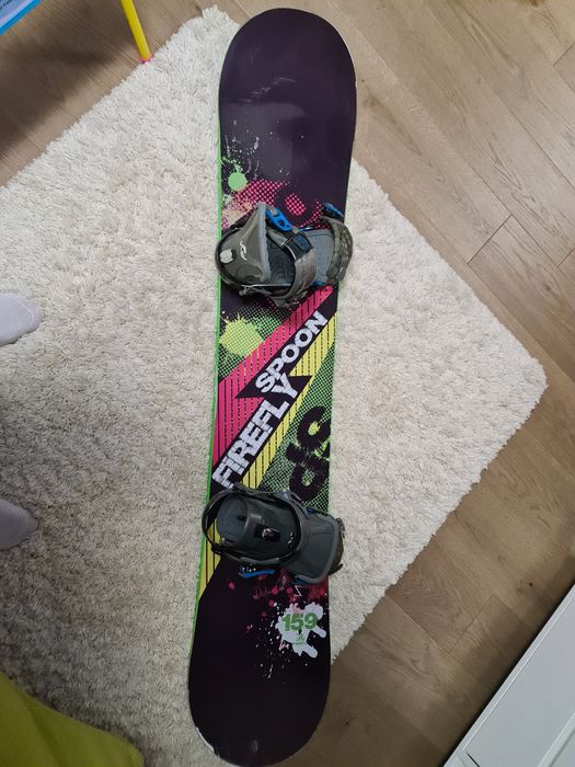 Snowboard Дъска FireFly 159 см , Обувки Deeluxe и Апара