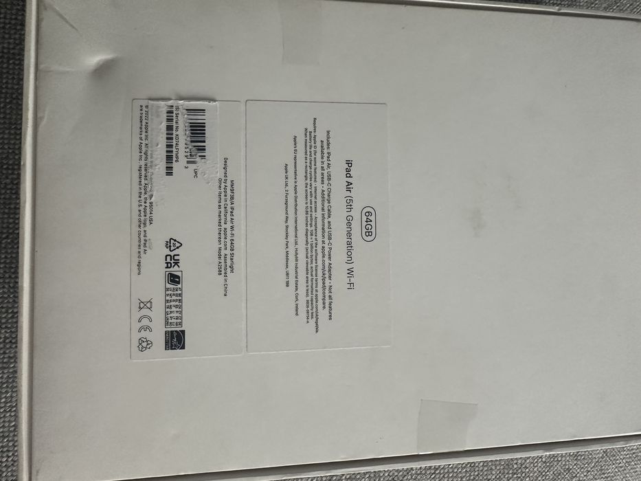 Ipad Air 5th generation wi-fi 64G