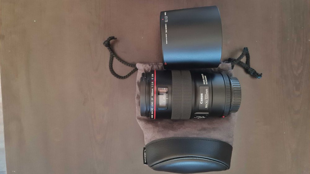 Обектив Canon EF 100mm f/2.8L Macro IS USM