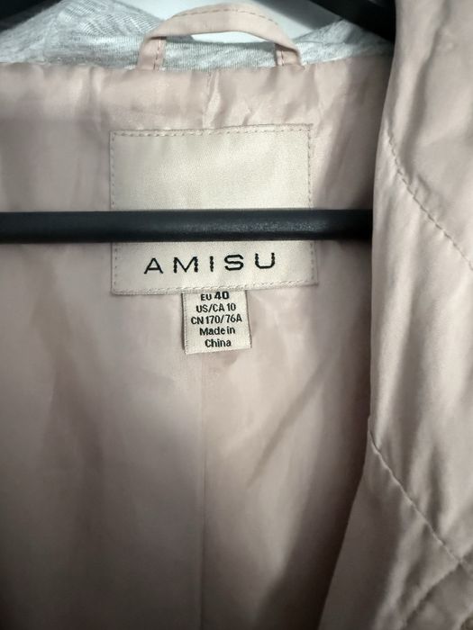 Geaca subtire, roz pal