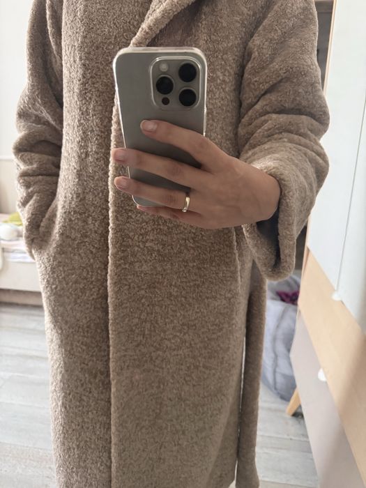 Шуба, искусственная, тедди