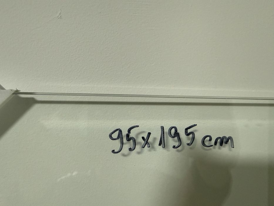 Vand sticla pt dus walk in sau pt cada