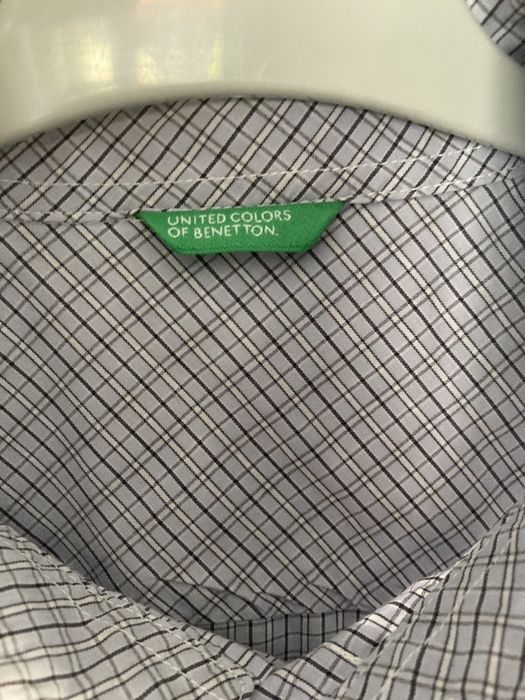 Camasi baieti benetton original marimea 10-11 ani