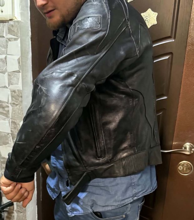 Geaca moto piele 52
