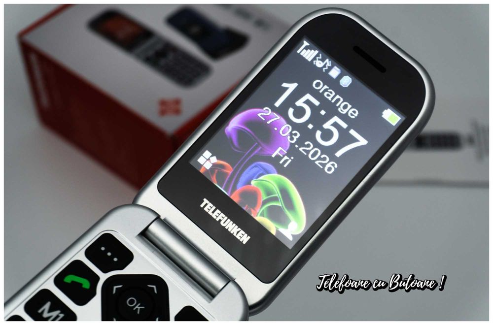 Telefon cu clapeta - Telefunken S460 - Telefon senior