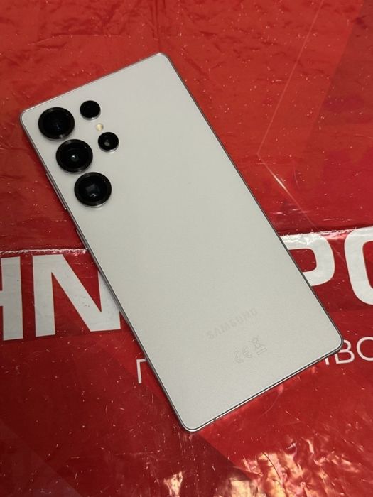 КАТО НОВ 256GB Samsung S25 Ultra Технополис Гаранция 2027 White | Бял