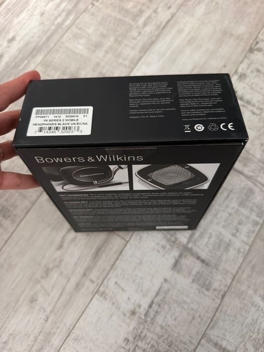Căști Bowers & Wilkins P5 Series 2 – cutie + husă originale