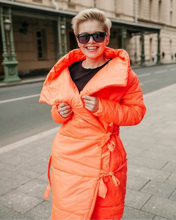 Пуховик одеяло женский