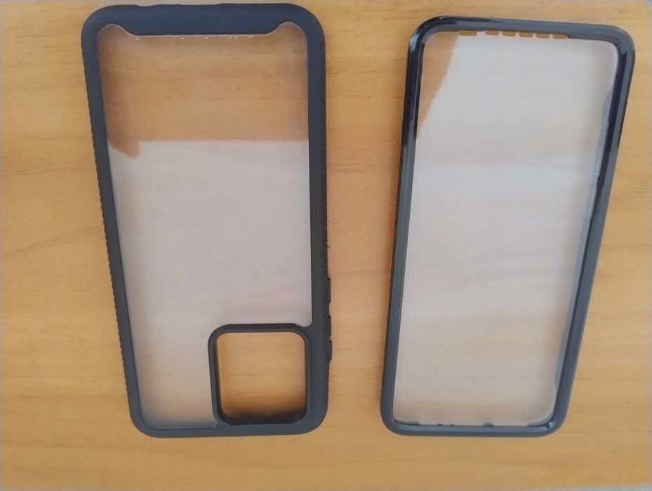 Husă tip carcasa 360 gr. pentru Motorola Moto G84, neagră