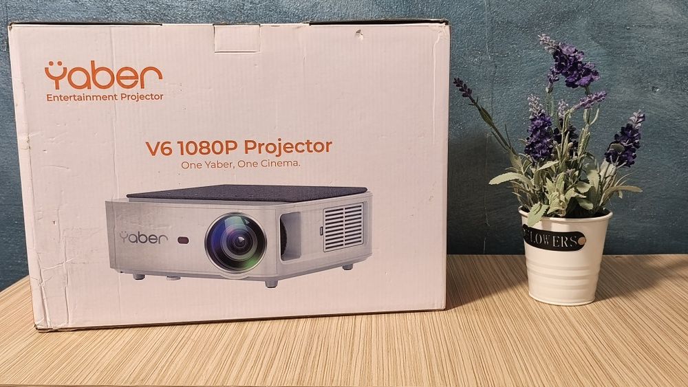 Videoproiector yaber v6 nou!