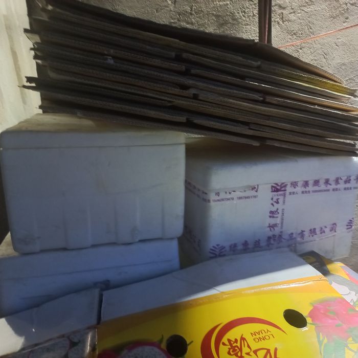 Термос, пенопластовые коробки