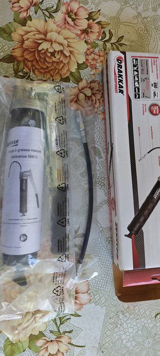 Pompă de gresat manuală Drakkar Équipement