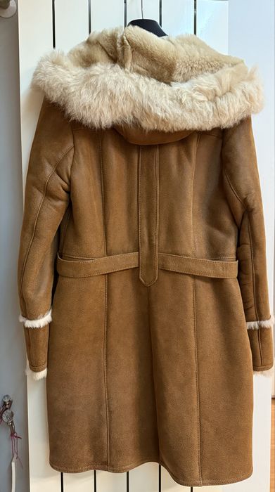 Palton Dama Piele si Blana naturala