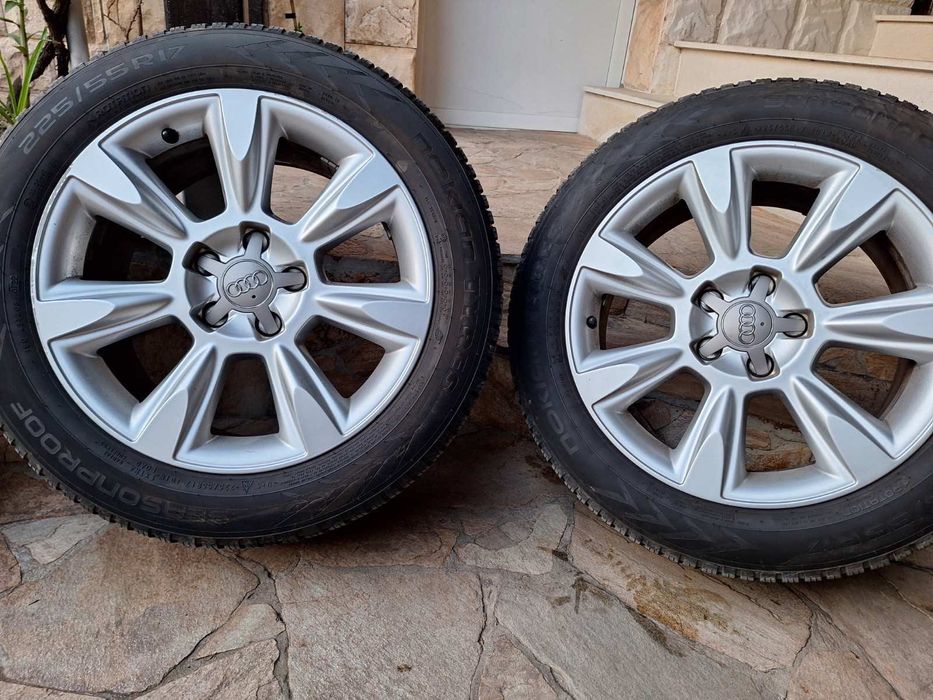 Продавам ОРИГИНАЛНИ джанти 17” за АУДИ