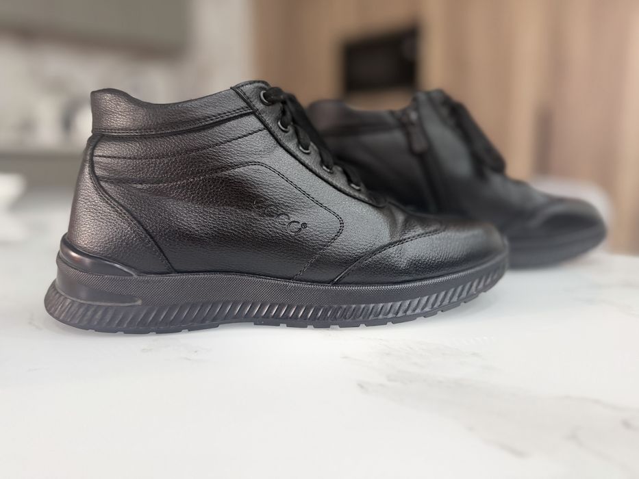 Ботинки зимние на мальчика ecco