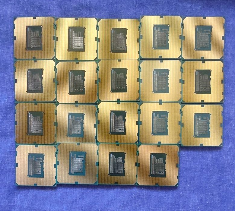 Пак от 19 процесори Intel