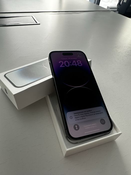 Iphone 14 PRO 256gb в идеале с коробокой
