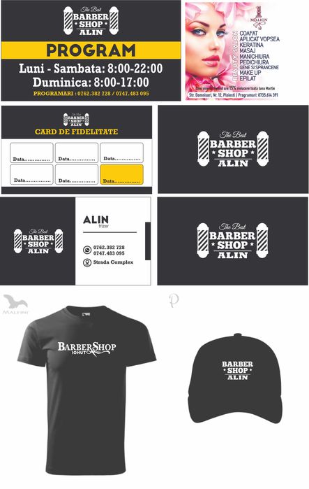 Materiale pentru frizerii