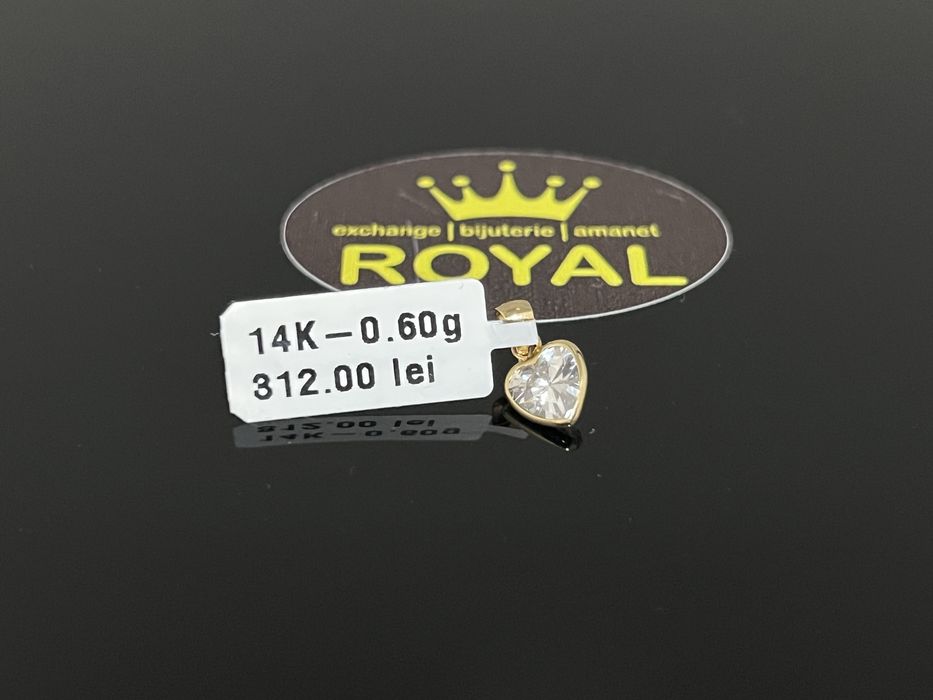 Bijuteria Royal CB : Pandant aur 14k 0,60 grame