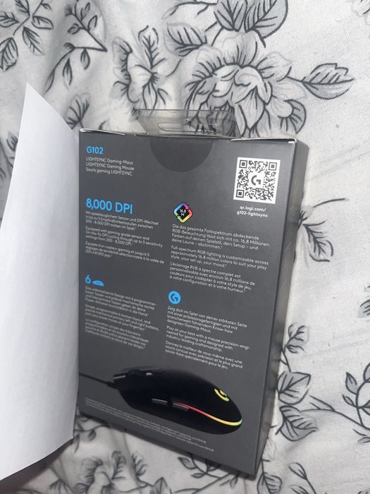 Мышка Logitech G102 Новый, еще не открыл