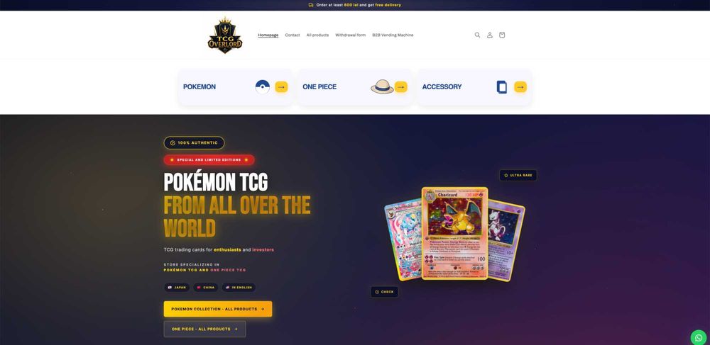 Website de Prezentare Modern sau Magazin Online – 200€