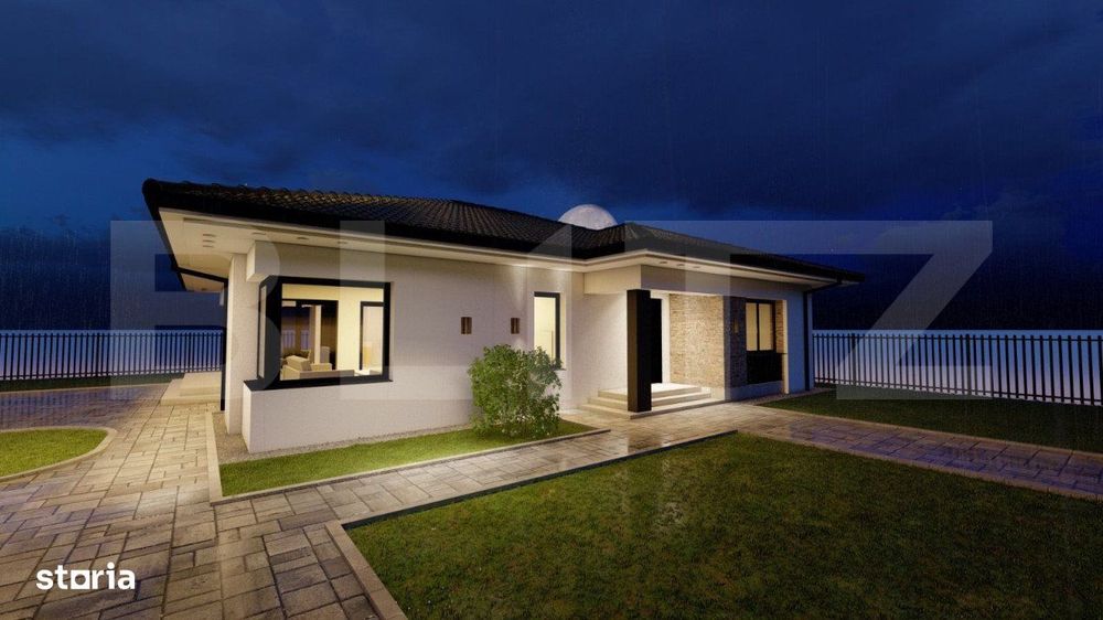 Casa la rosu zona Valea Ghinzii 400mp teren 117mp utili