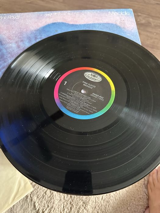 Disc vinyl pink floyd meddle