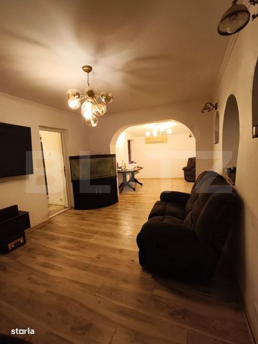 Apartament 3 camere decomandat, 72 mp, parter, zona Curtea de Apel