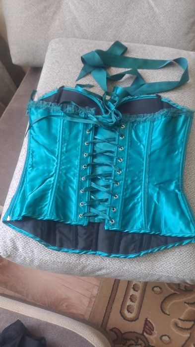 Корсет женский зелёный