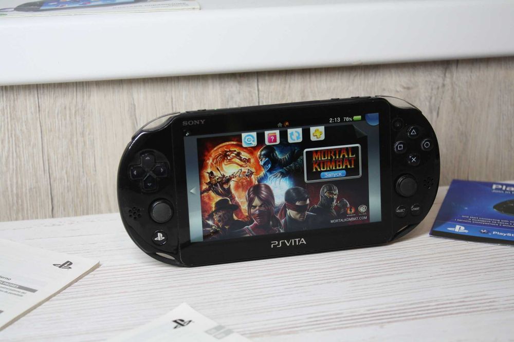 Playstation PS Vita Прошитая много игр