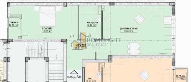 Продава се Двустаен апартамент в София, Дианабад - 89 кв.м за 2003 €/кв.м - Снимка #2