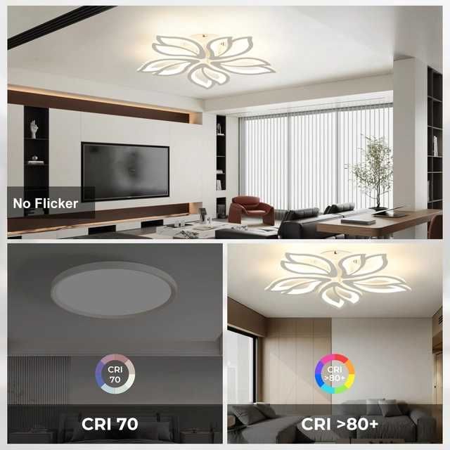 Smart LED Полилей 48W 6500 lm Димируем 3000-6500K