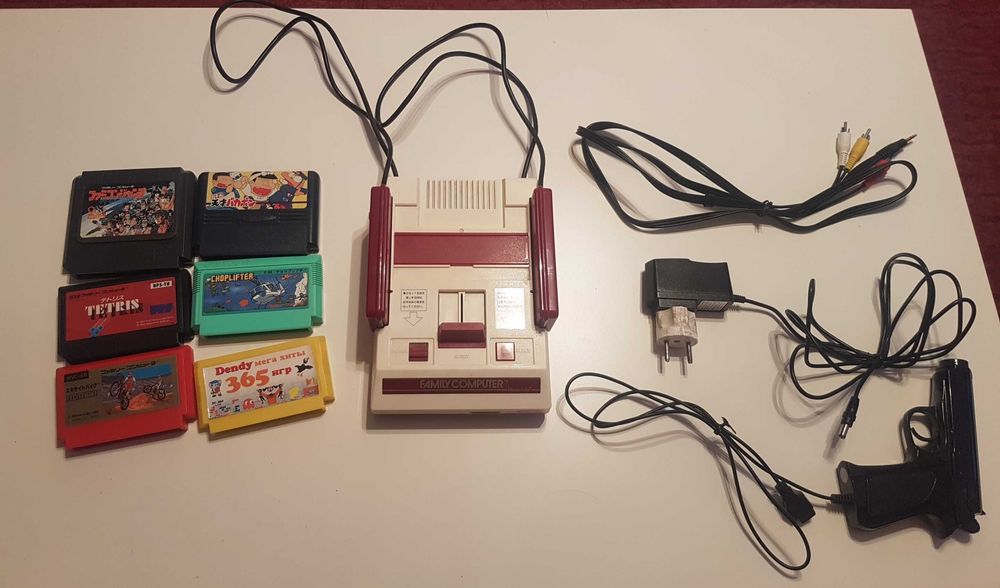 Nintendo famicom с ав модом